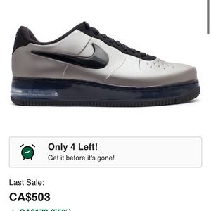 Nike Air Force 1 Foamposite Pro Low size 11.5